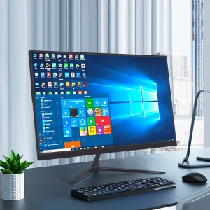 Core I3 I5 I7 27 Inches Business Office Gaming Computer Touchscreen Barebone Desktop Monoblock All-in-One PC
