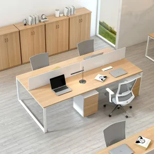 Coworking Office Furniture Staff Computer Desk Employee Workstation Work Desk Office 2 4 Person Combined Screen Workstations