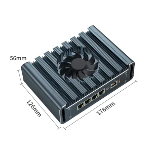 Custom 12V 4A Mini Pcie Channel Wifi 4G 1*M.2 Nvme 2280 1*2.5 Inch Hdd Ssd Linux Box Android N5105 G31F Mini Pc