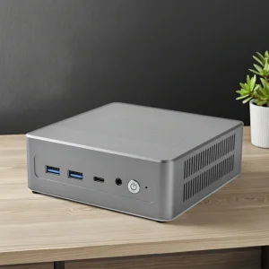 Custom AMD Ryzen 7 8745HS 8 Cores 16 Threads 2 DDR5 HD DP Display Dual Screen Firewall Mini PC