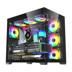 Custom Computer Set R5 3600X with 5700XT Gaming PC Combo for Black Myth Wukong 2K Full Gaming PC Equipment Desktops Build PC