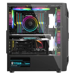 Custom Gaming Desktop PC Intel Core i9 13900KF RTX 3060 1TB SSD Pre Installed Win10 for E Sports Gaming & Business Office