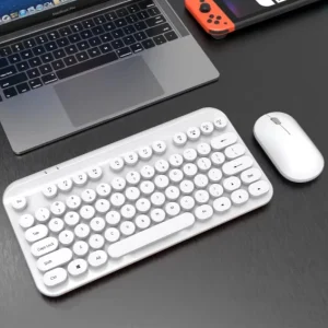 Custom Manufacturer Wireless Gaming Keyboard Mouse Combo Slim Ergonomic Mini with Keys RGB Lighting for Laptop Office Use