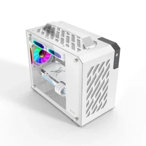 Custom Portable Gaming Desktop PC Chassis MATX E-Sports Gaming Cabinet with USB3.0 Type-C Connector