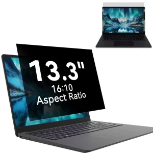Custom Size 13.3 Inch Laptop Privacy Screen Filter Ultra-Thin PET Anti-Spy Blue Light Anti-Fingerprint Monitor