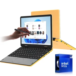Custom designed 11 inch Touchscreen Yoga Laptop Intel N95 Face Recognition New 1920×1200 Windows 11 Pro SSD Business Series