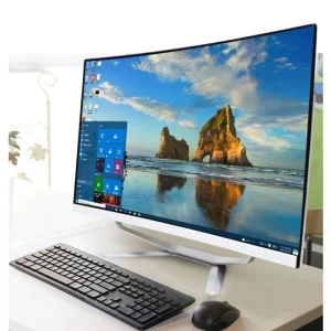 Customizable 24/27-Inch Curved Screen All-In-One PC I3 I7 for Gamers Office-Friendly with High Graphics Card I5 AIO Computers
