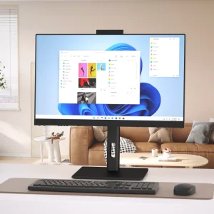 Customized Business All in One Computer 23.8 Inch Touch Screen LCD Ultra Thin Full HD Intel Core I3 I5 I7 I9 8GB 16GB DDR4 500GB