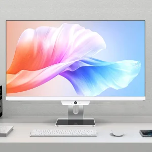 Customized Desktop AIO 23.8 Inch I5 12400 DDR4 RAM 16GB 512GB SSD Windows 10 11 IPS Panel Business Gaming All-in-One PC LCD