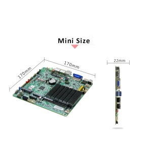 DDR4 Motherboard 1 SATA3.0 Msata SSD Mini-pcie Support Gpio Watchdog Timer Audio Power Amplifier