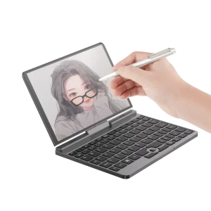 DDR5 8 Inch 2 in 1 Support 360 Degree Rotary Touch Screen Mini Laptop for Student & Home