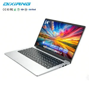 DIXIANG 14 英寸笔记本电脑 Win10/11 笔记本电脑 6GB A3950 商务办公用笔记本电脑 180 度翻转笔记本电脑