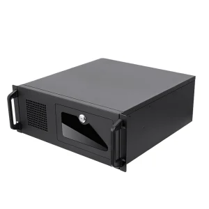 DX 4U ATX Rack Server Chassis Fan Industrial Control Monitoring Multi-Hard Disk Laser Instrument Lock Switch Dedicated Computer