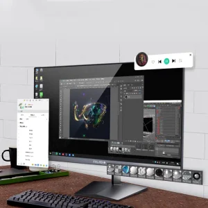 Dedicated Card 27 Inch Desktop Computer Oem I3 I5 I7 Office Business Gaming Computer
