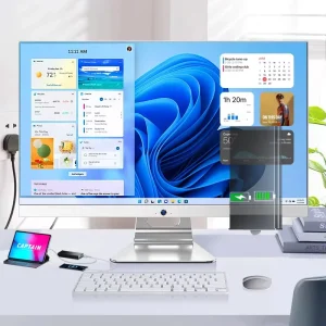 Desktop Computer 27 Inch UPS All in One PC CPU I7 9700 DDR4 16GB RAM 256GB SSD Educational UPS All in One Computers