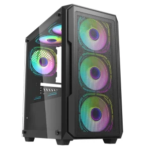 Desktop Computer AMD ATHLON 3000G 2 Cores 4 Threads 8GB DDR4 3200MHz 250GB SSD M ATX Gaming Pc CASE