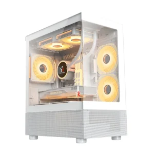 Desktop Computer E5 2673 V3 16GB 32GB 512G 1TB SSD RX580 8GB Quad Core Win 11 PC Desktop Computer Gaming PC