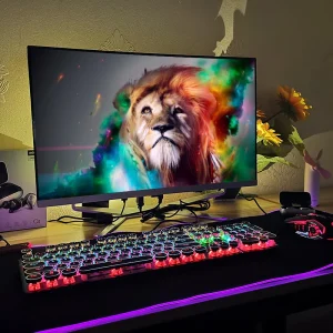 Desktop Computer Gaming PC Core I9/i7/i5 Windows 10 SSD+HDD Curved Surface All in One Monoblock for Cybercafe Office Home