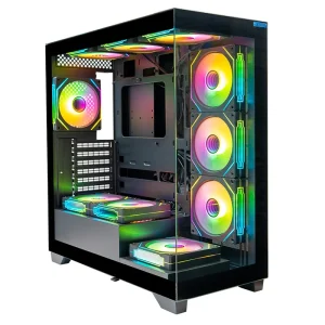 Desktop Computer I5 12400f 16gb 1tb Ssd Rtx3050 Core Win-11 Pc Desktop Computer Office and Household Use Gaming