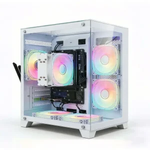 Desktop Computer I5 12400f 16gb 1tb Ssd Rtx3050 Core Win 11 Pc for Office and Home Use Gaming