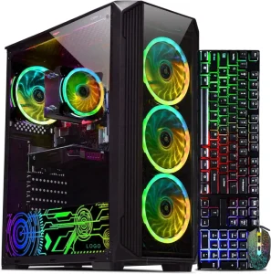 Desktop Computers Intel Core I7 6700 Processor 8GB RAM 512G SSD for GTX 1660S GPU 6GB VRAM Windows 10 11 for Gaming