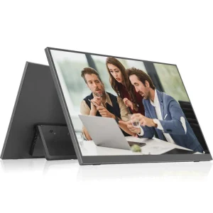 Desktop Triple Portable Monitor 15.6 18.5 21.5 Inch 1920x1080P Capacitive Touchscreen Portable Monitor for Mobile Phones Laptops