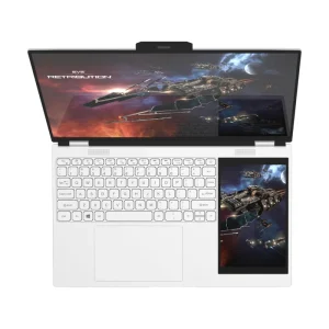 Double Dual Screen Laptop Touch Screen 15.6 + 7inch Computer Student N100 I7 I9 10th 11th 12th Business Laptop