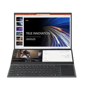 Double Screen Laptop 16 + 14 Inch Narrow Bezels Touch Laptop Core I7 Business Laptops