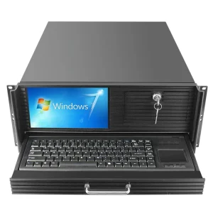 Drawer Keyboard All in One PC Workstation with LCD LED Screen I3/i5/i7 I9 Series CPU 19 Inch Standard Rackmount 4U IPC