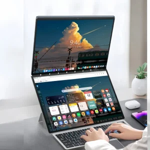 Dual 13.5 Inch 2256*1504 Touchscreen Intel 12th Gen DDR5 Double Touch Screen Business Laptops YOGA Computer PC
