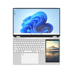 Dual 15.6-Inch 7-Inch Touchscreen Business Laptop 1TB SSD Intel Celeron N100 8GB RAM Windows 10 RGB Backlit Keyboard English