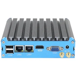 Dual LAN Low Power 12V Fanless Industry Pc Intel Celeron J1900 HD-MI WIFI Mini Desktop Computer With VESA Bracket