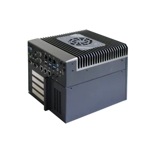Dual-PCIe X16/X4 Slot Mini PC with 6 LAN 4 COM 8 USB Industrial Embedded Computer Supporting Windows 10 11 and Linux