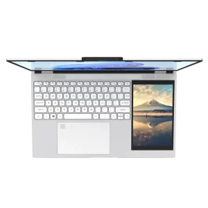 Dual Screen Laptop 15.6 Inch+7 Inch Touchscreen Quad Core Intel N95 1.7Ghz 16GB DDR4 Win 11 Gaming PC