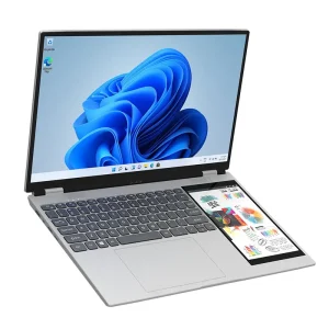 Dual Screen Laptop 16GB RAM Touch Screen 1.7 GHz N95 CPU Factory Customization Business Series Laptop RGB Backlit Keyboard