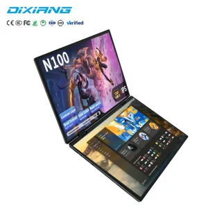 Dual Touch Screen Intel N100 Processor 13.5 Inch RAM 16GB 512GB SSD NVME 2560*1600 2 in 1 Laptop With 360° YOGA Degree