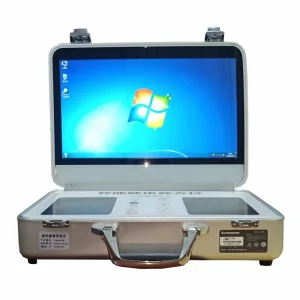 Durable Medical Instrument Briefcase Attache Laptop Case One Piece Alloy Molded Aluminum Magnesium Alloy Embedded Computer
