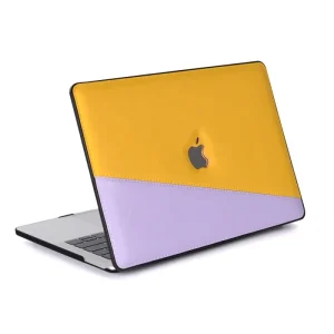 Durable Stitching Leather Cases for MacBook Air 15 M4 A2941 A3114 A3241