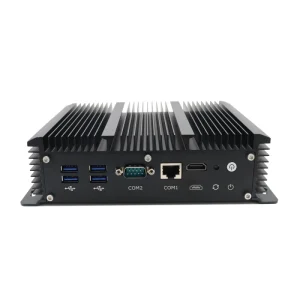 EGLOBAL Fanless Mini Industrial PC with Intel Core I7 Support 32GB DDR4 RAM 2 COM HD Display SSD/HDD