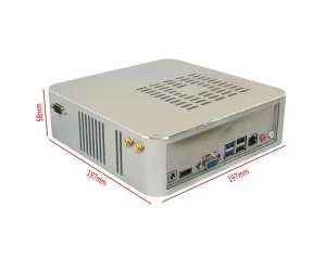 ELSKY Manufacturer I3HGP DDR3 I3 3217U Barebone MINI PC I3 I5 I7 Ubuntu Mini Pc 8GB 256GB DC12V5A Power for Thin Client