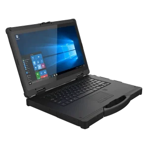 EM-X14A 14.1 Inch Industrial Workstation Customizable Portable Business Computer Waterproof Features SSD Storage