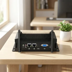 Embedded Computer Desktop Intel Core I3 6167U CPU 2 LAN 2 COM 2 Display DDR4 X86 Industrial Fanless Mini PC