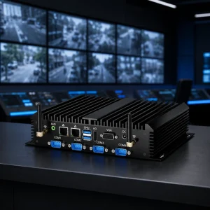 Embedded Computer Industrial Mini PC Fanless Intel Core I5 Dual LAN 6 COM USB 3.0 SSD+HDD Linux Ubuntu Factory Equipment