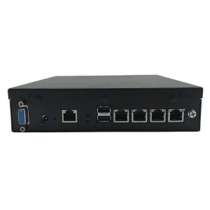 Embedded Computer Powered by Intel Celeron J4125 Processor 8GB RAM 4 LAN Mini PCIe and M SATA Slot BYPASS