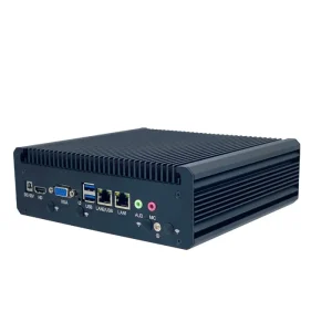 Embedded Desktop Computer PC i5 5350U 6200U 8257U 1235U Dual Lan Intel Core Win10 Win11 Linux 2DDR4 Fanless Industrial Mini PC