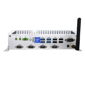 Embedded Fanless Intel I3-5005U 2.1CPU Industrial Computer Mini Box PC I3/i5/i7 Optional 2xLAN 10xCOM IEC60068