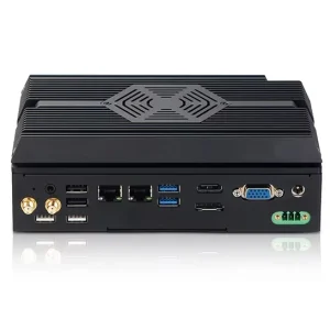 Embedded Industrial Box PC with Intel 11th Gen Core I3 I5 I7 Quad core DDR4 2*RJ45 Triple Displays 4*RS232 485 Windows Linux OS