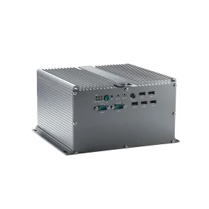 Embedded Industrial Computer Intel Atom D2550 Fanless Box PC 2LAN 10 COM 6 RS485 422 6USB With 2PCIe X1 Expansion Slot