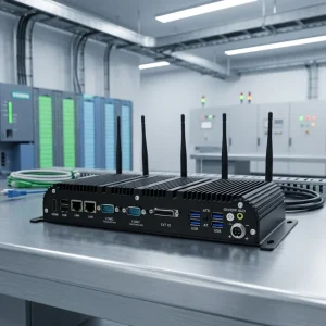 Embedded Industrial Computer for Bus System Intel J4125 2COM 2LAN DDR4 SSD HDD 4G Module Mini PC Linux VGA