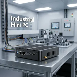 Entry Level Industrial Mini PC Intel J4125 DDR4 8G MSATA SSD Dual LAN Dual Display Embedded Computer Soft Router Mini PC